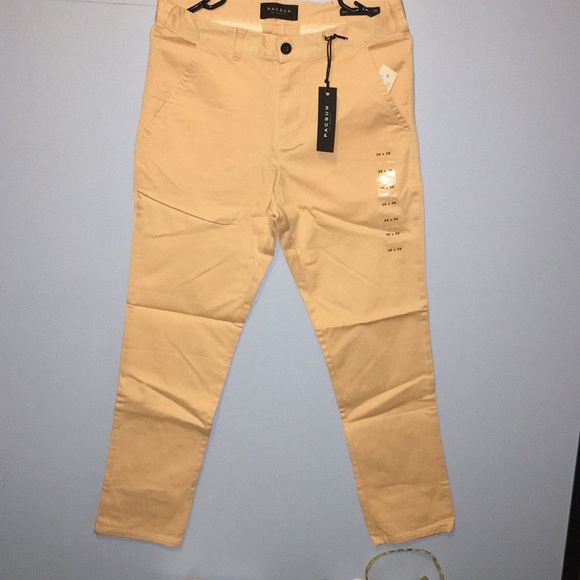 Pink Pacsun Slim 30x30 Chinos - Picture 1 of 5